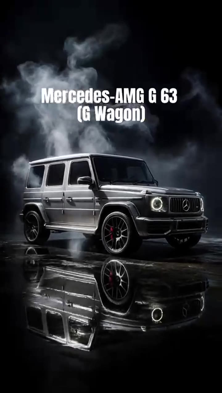 Mercedes-AMG G63 picture car on a shoot
