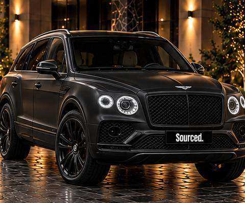 Bentley Bentayga, matte black