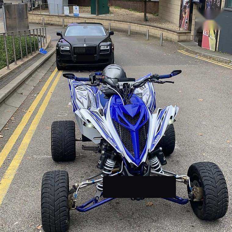 Yamaha sports quad