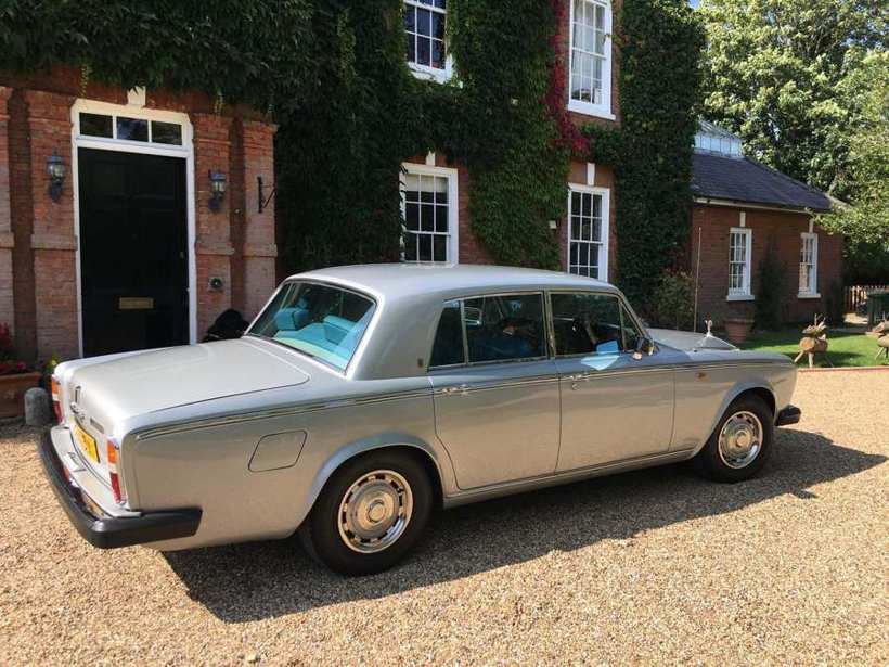 Classic Rolls-Royce saloon