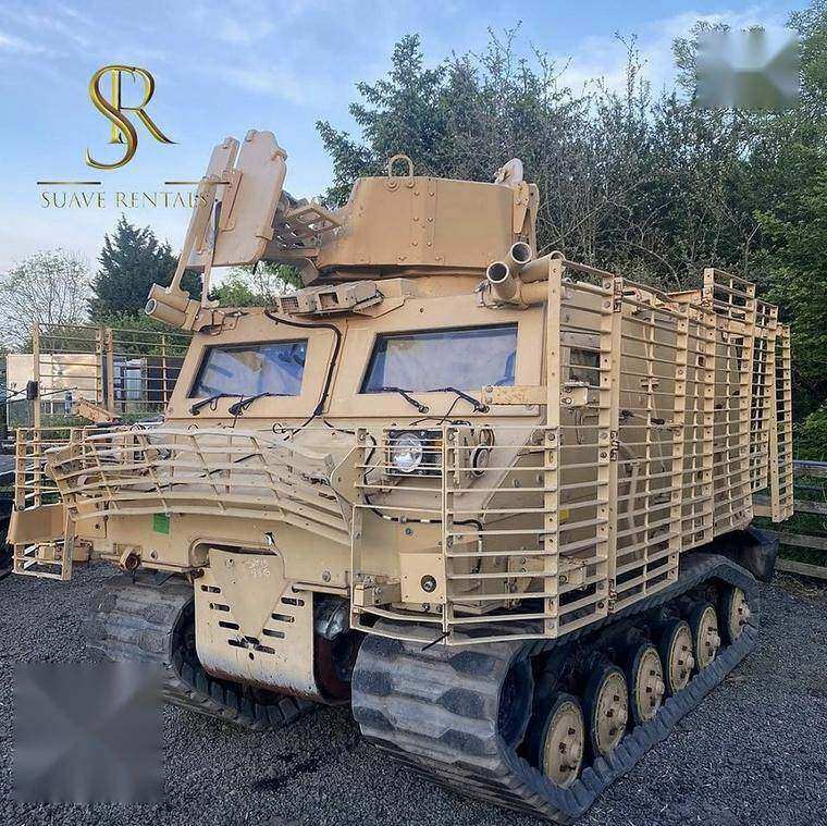 Armoured all-terrain vehicle