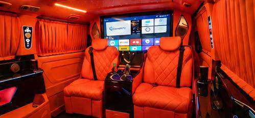 Tango V-Class, orange interior