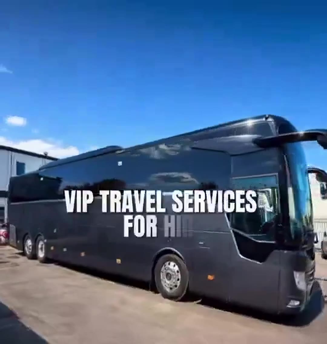 VIP coach interior